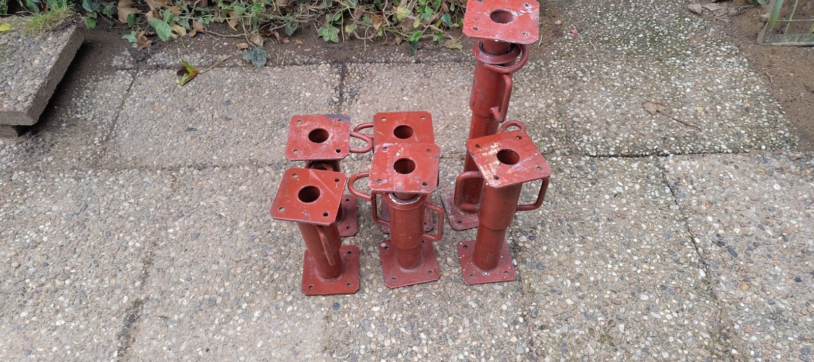 Schroefstempels klein (kruipruimte), Doe-het-zelf en Verbouw, Steigers, Ophalen, Gebruikt, Overige typen, Minder dan 2 meter