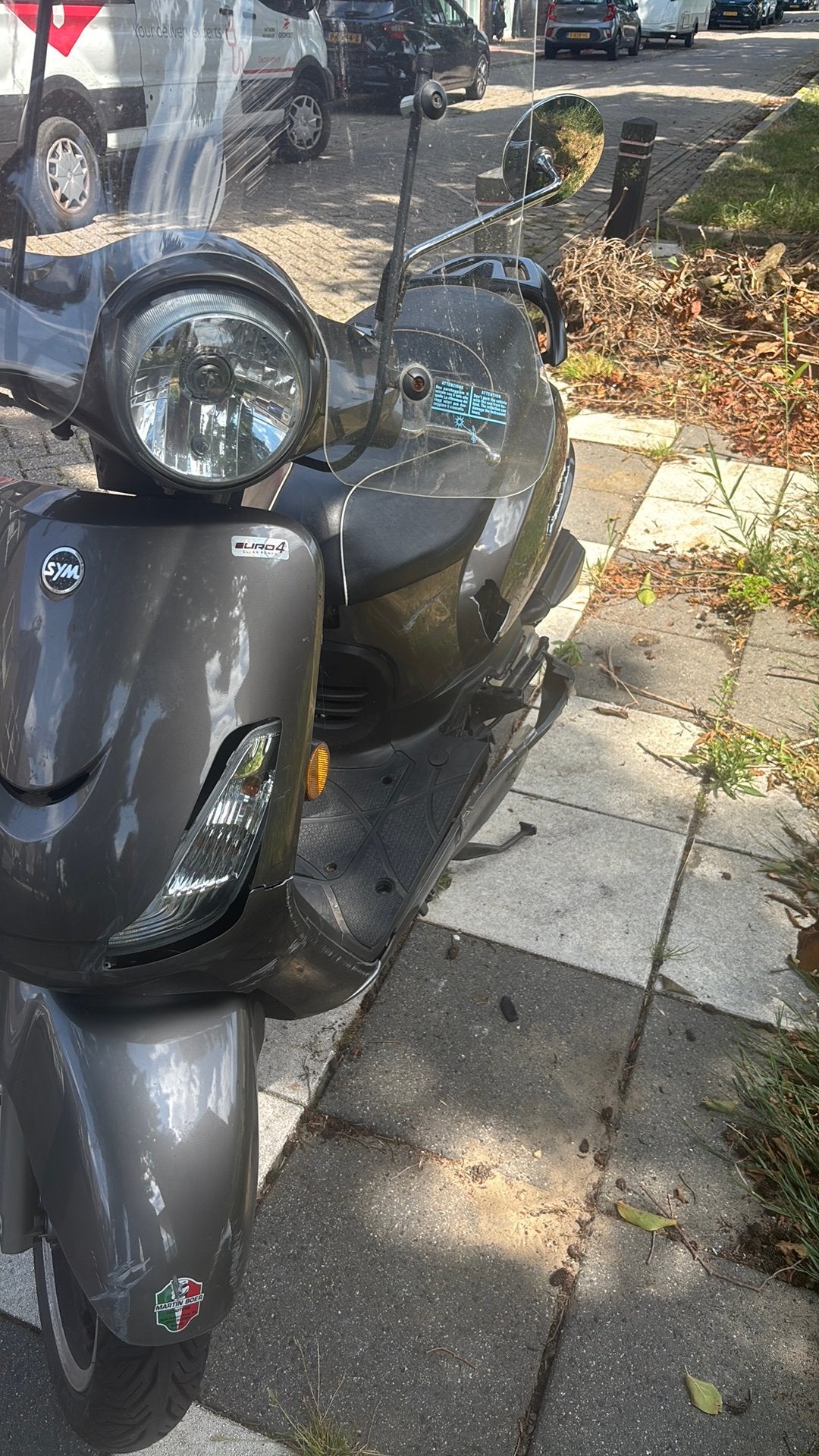 Sym fiddle onderdelen scooter, Ophalen, Gebruikt, Maximaal 45 km/u, Benzine