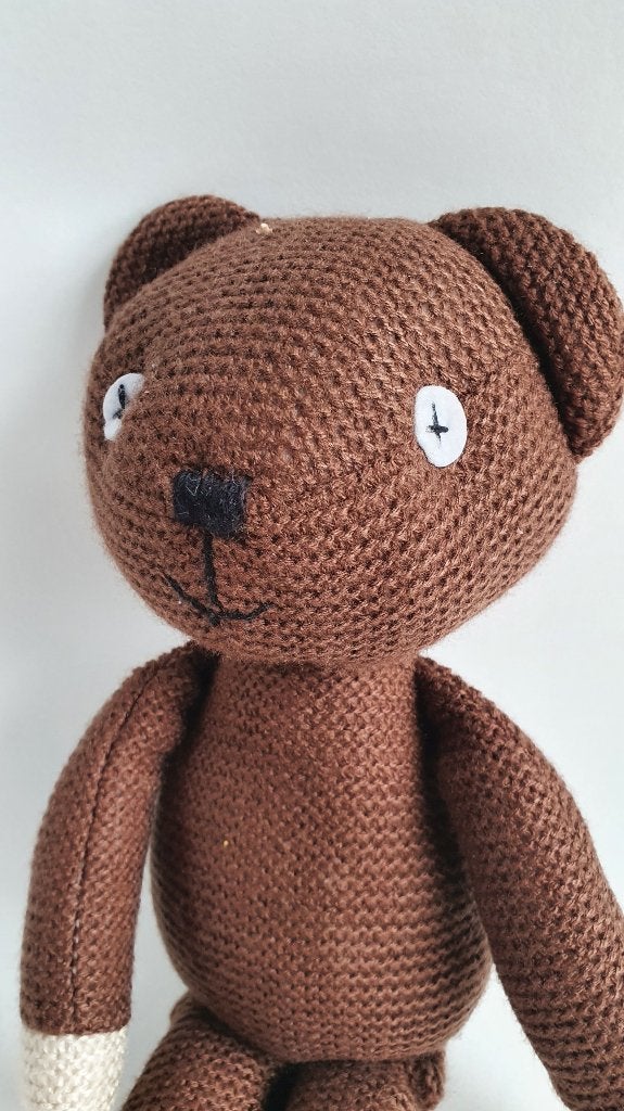 Teddy teddybeer van Mr. Bean knufeel. 36cm. 7B15, Tweedehands verkoop, Tweedehands verkoop, Gebruikt, Beer