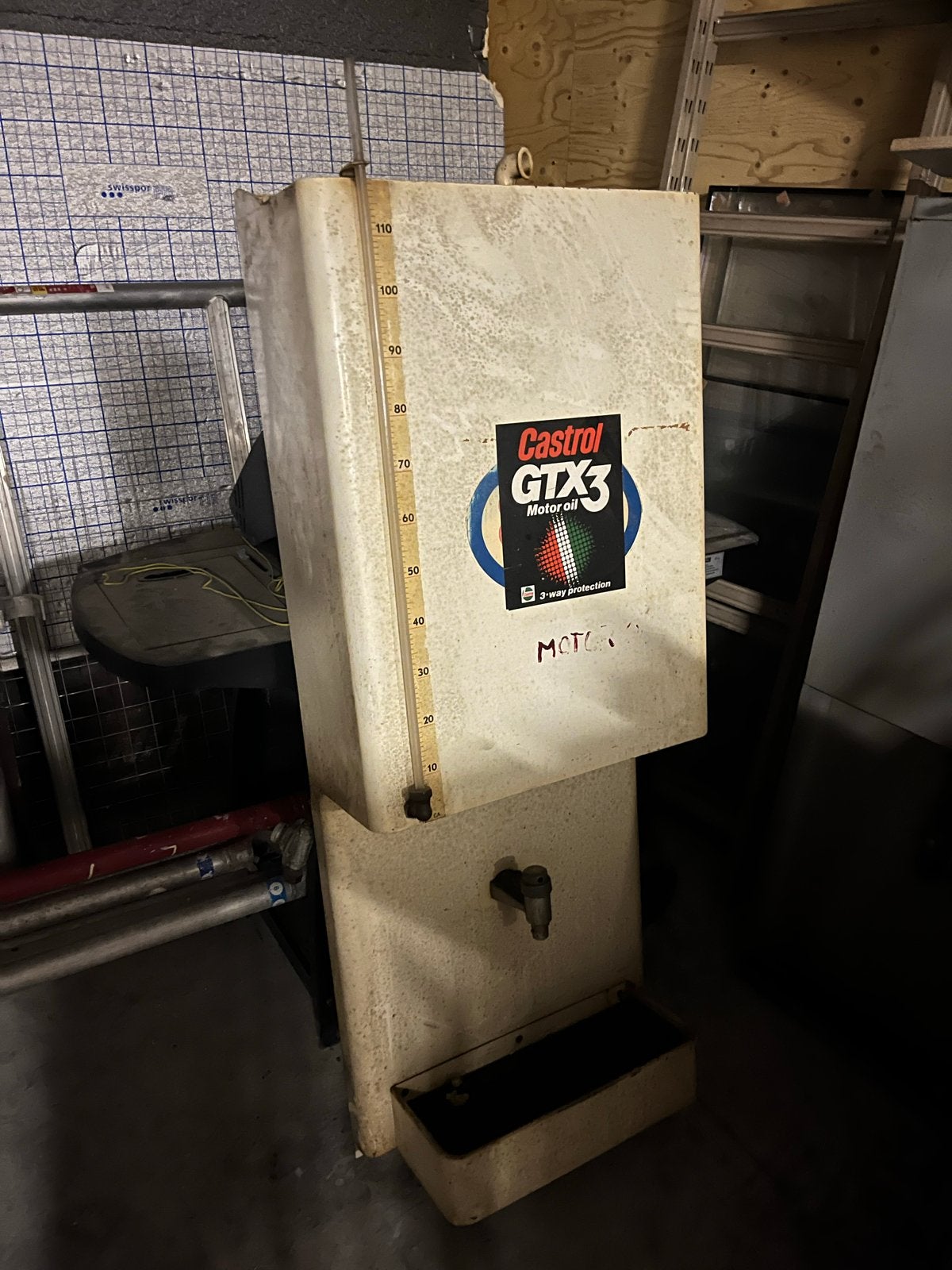 Oud olie reservoir 3 stuks, Ophalen of Verzenden