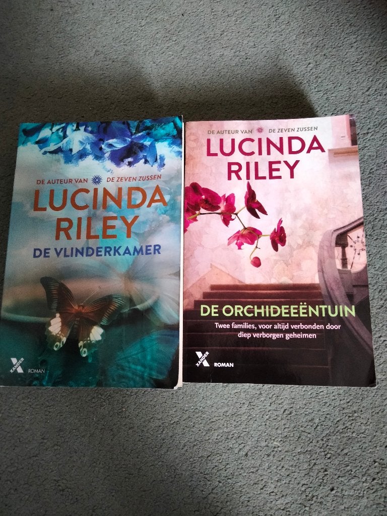 Lucinda Riley Boeken: De Vlinderkamer & De Orchideeëntuin, Ophalen, Gelezen, Lucinda Riley