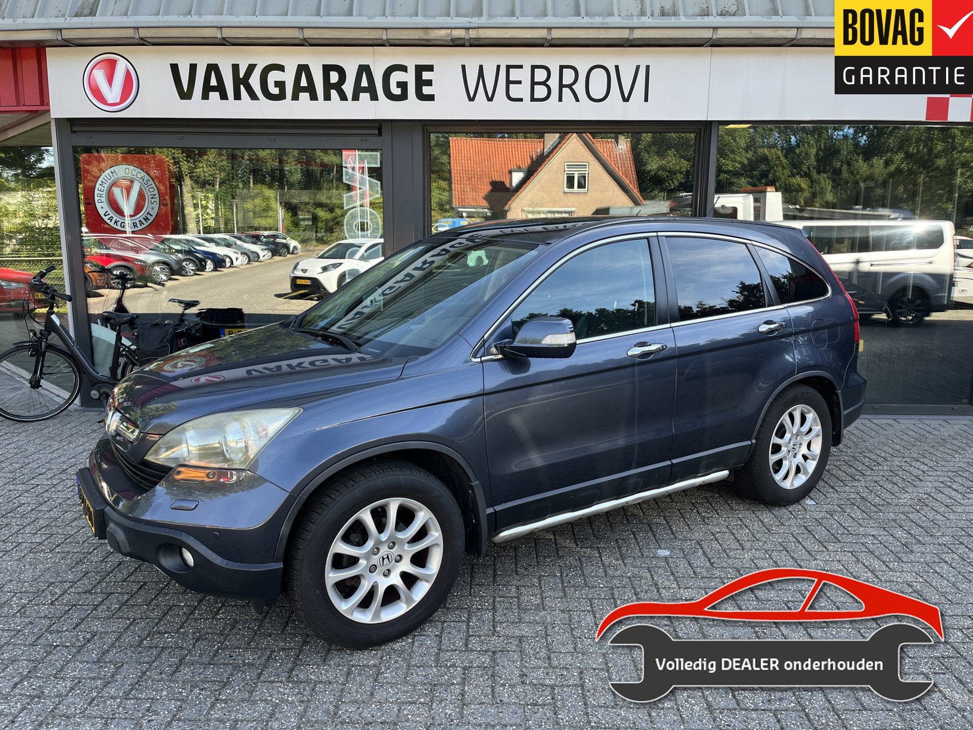 Honda CR-V 2.0i Executive Dealer Onderhouden (bj 2007), Auto's, Gebruikt, 4 cilinders, Bedrijf, Handgeschakeld