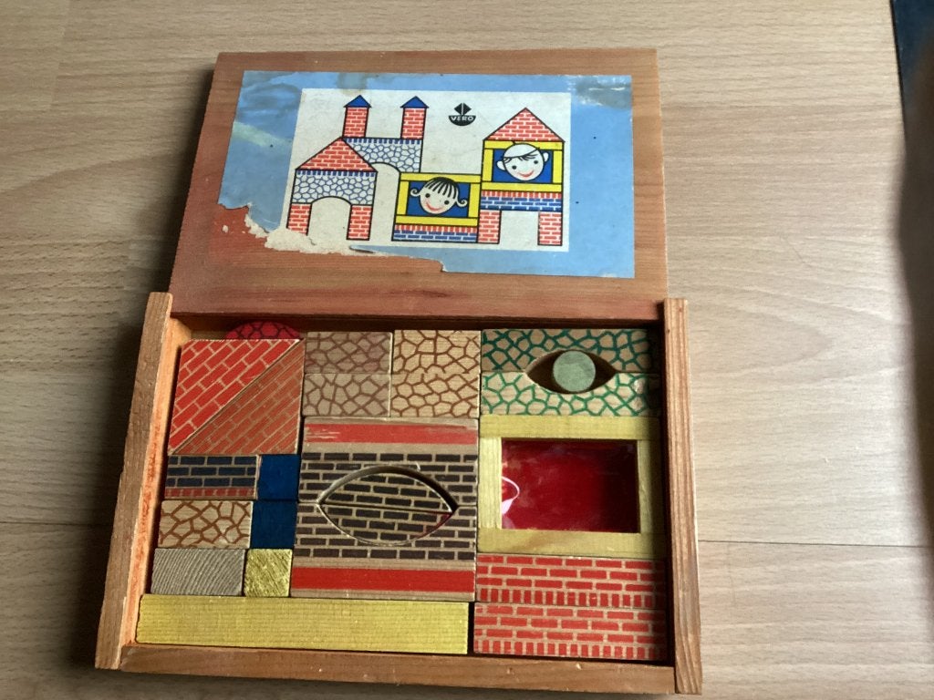 Leuk blokken kistje, Ophalen, Gebruikt