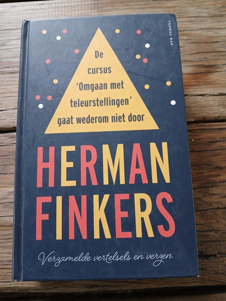 Herman Finkers - De cursus 'Omgaan met teleurstellingen', Ophalen of Verzenden, Zo goed als nieuw, Herman Finkers, Nederland