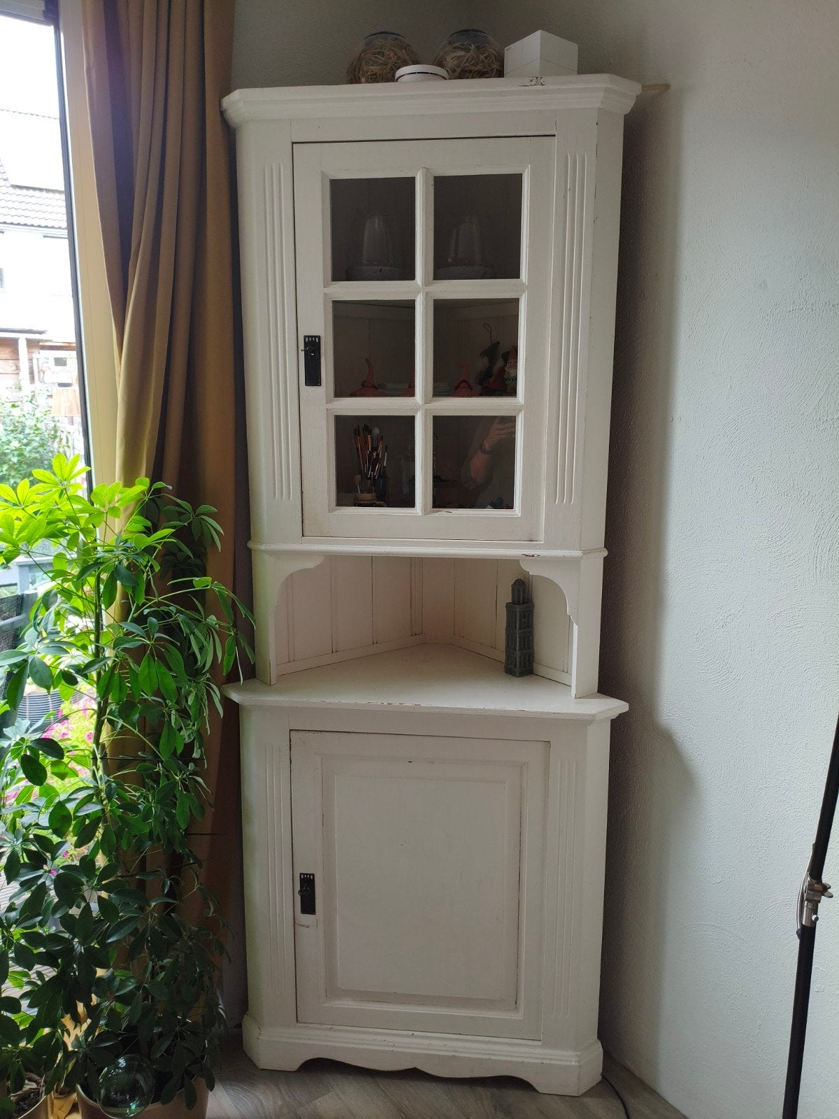 hoekkast, Huis en Inrichting, Ophalen, Gebruikt, 200 cm of meer, Country