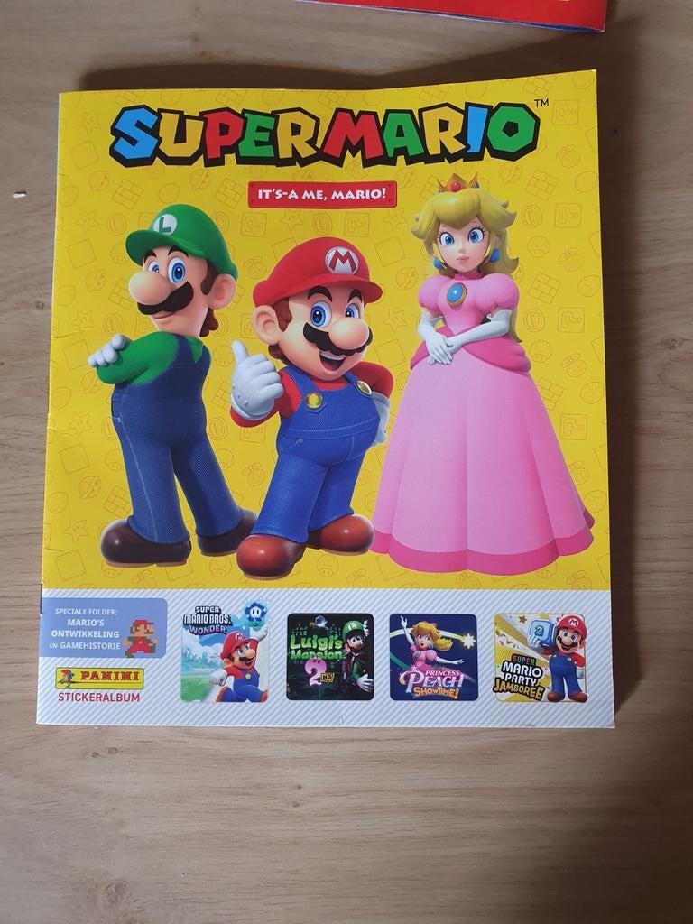 Super Mario it's-a me, Mario panini, Ophalen of Verzenden, Nieuw, Overige typen