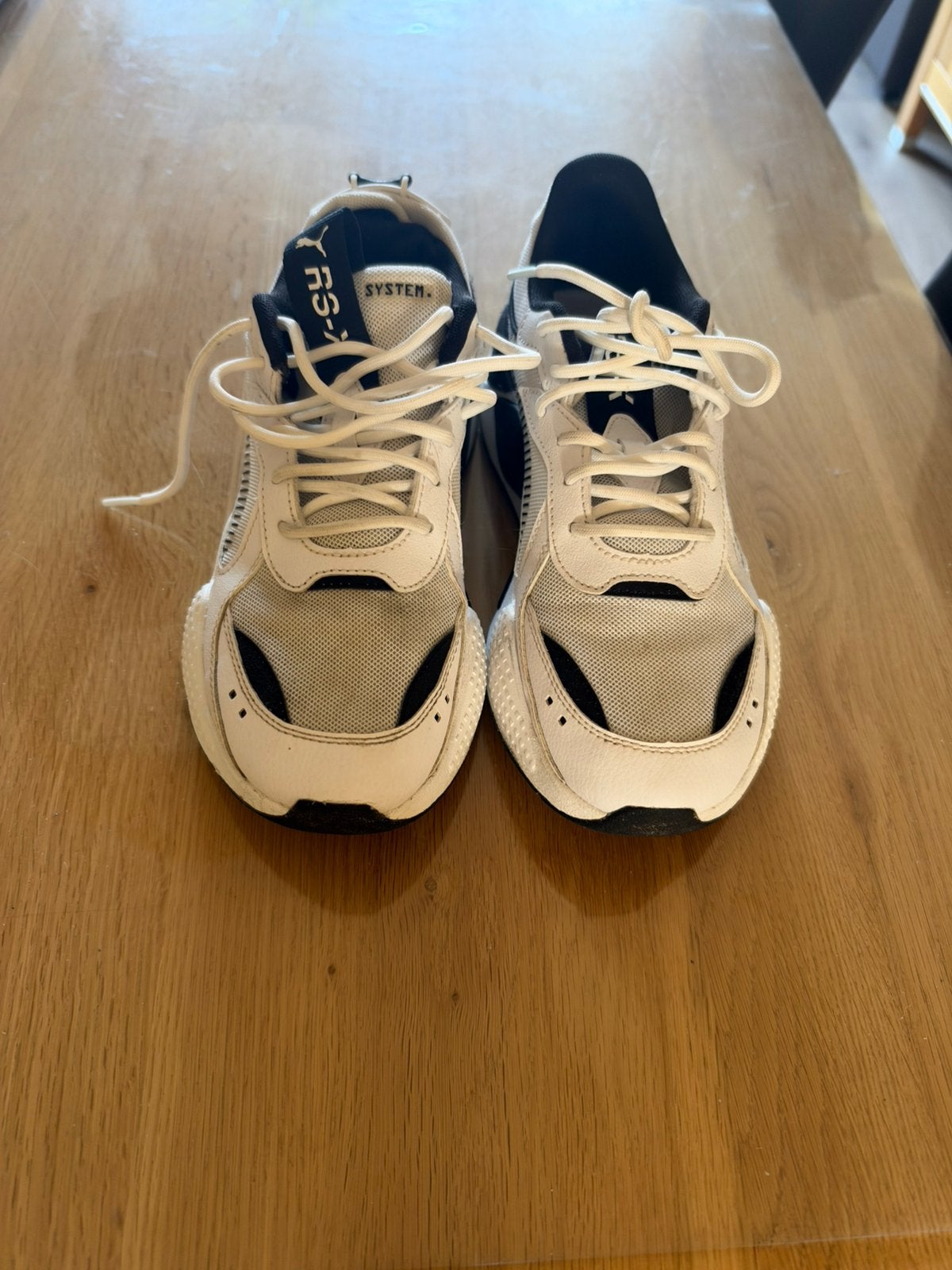 Puma RS, Wit, Ophalen of Verzenden, Sneakers of Gympen, Zo goed als nieuw