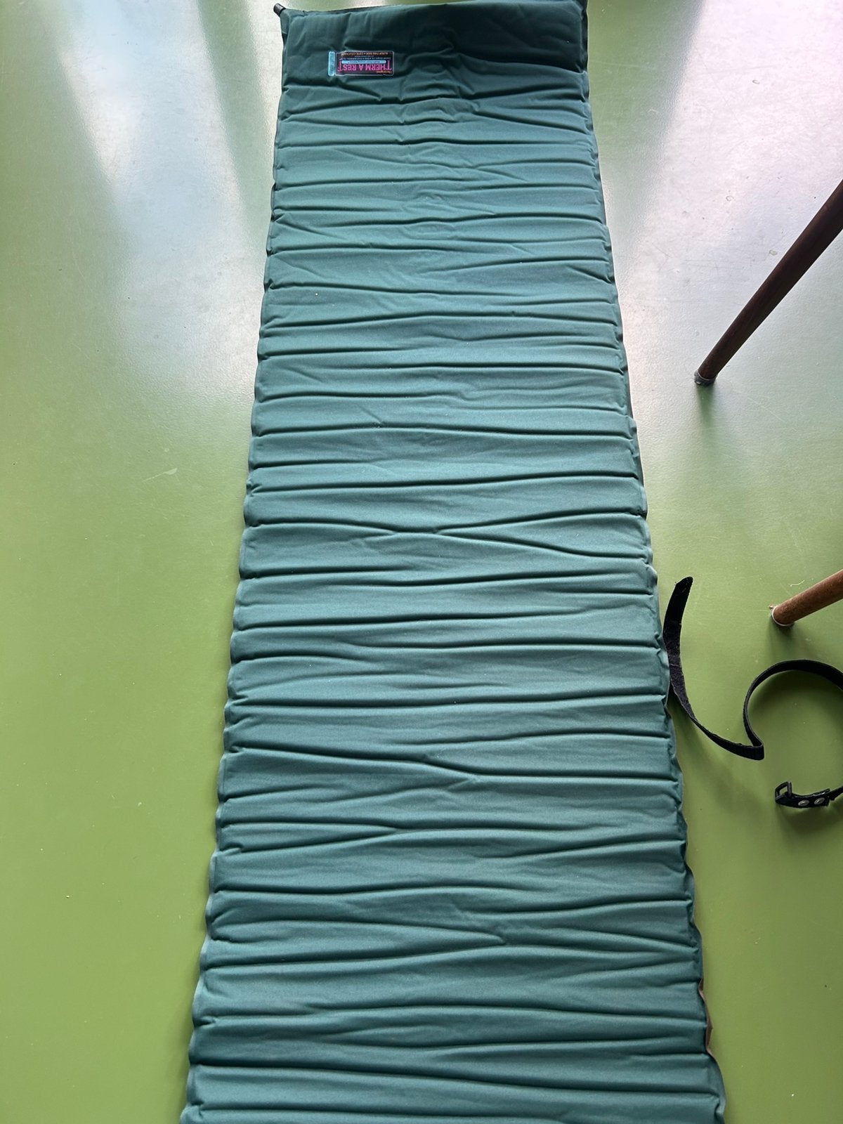 Therma A Rest zelfopblaasbaar matje groen nieuw, Ophalen of Verzenden, Zo goed als nieuw, 1-persoons