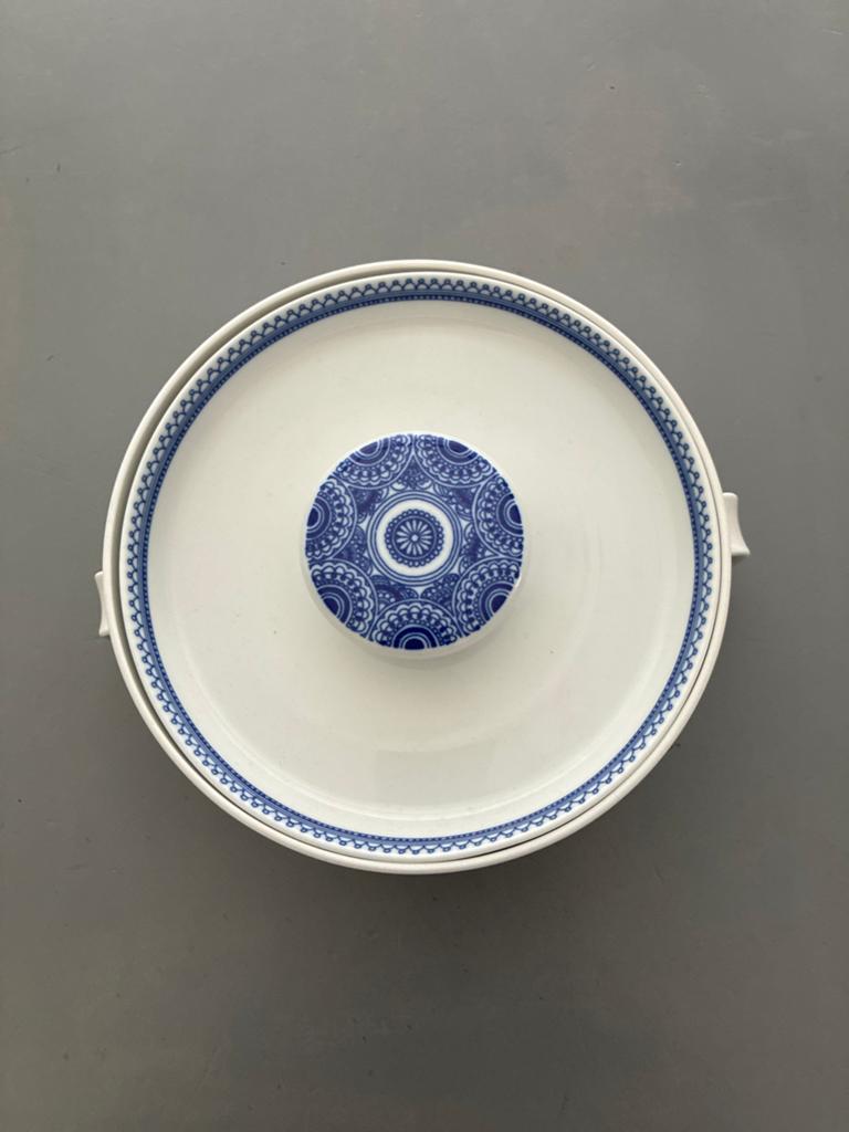 Vintage Arabia Finland 'Valencia' Terrine met Deksel, Ophalen of Verzenden