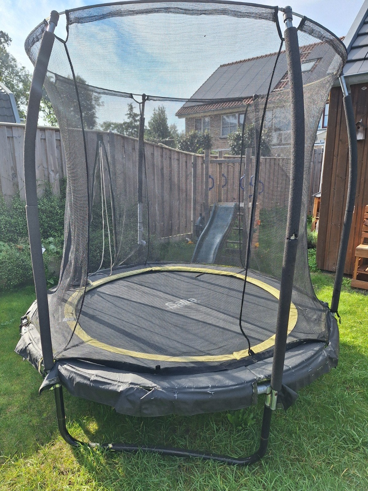 Gratis Salta trampoline, Ophalen, Gebruikt