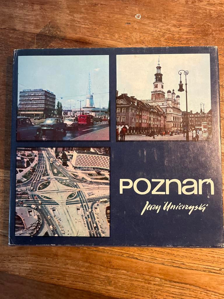 Fotoboek Poznan Polen 1985 - Jerzy Unierzyski, Ophalen of Verzenden, Gelezen, Fotografie algemeen