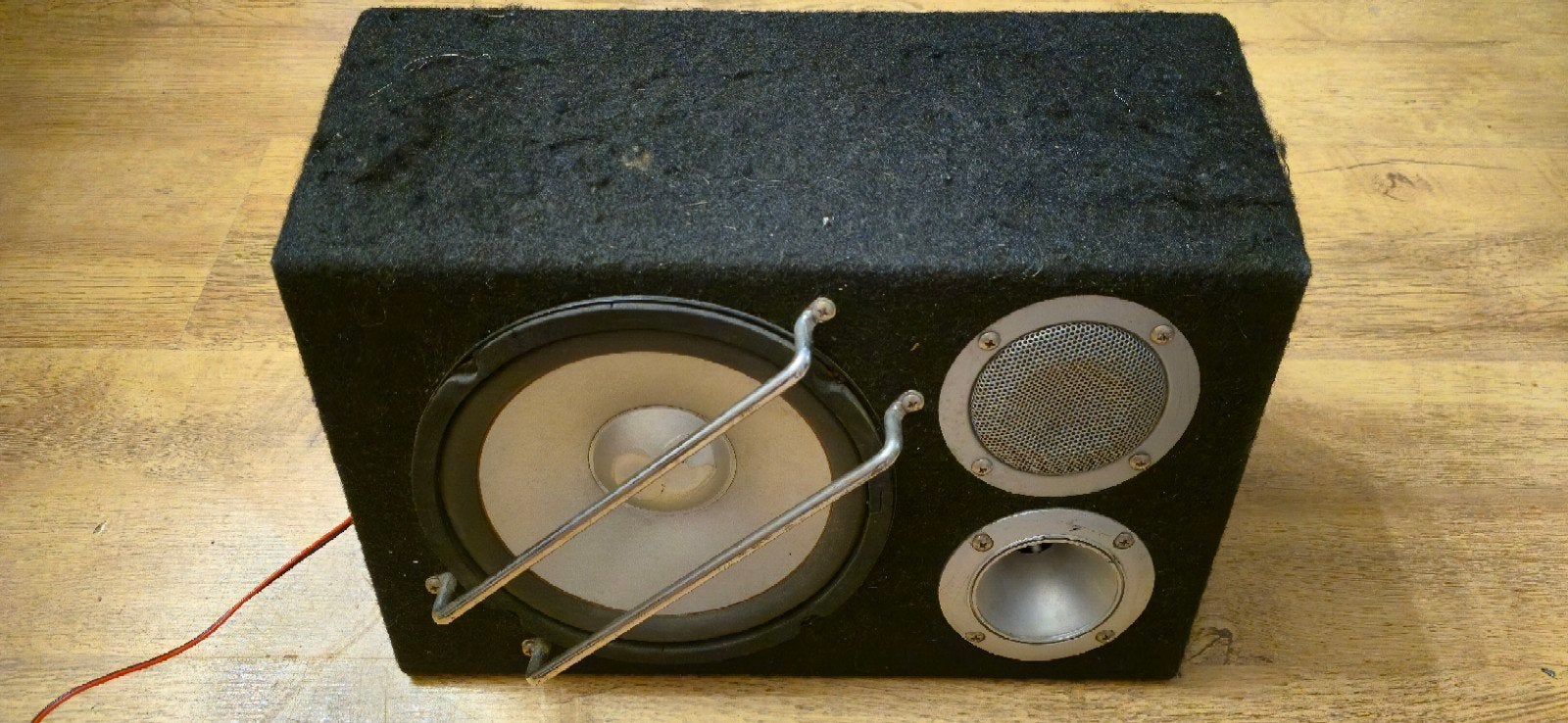 Passieve l Monitor uidsprekerbox  boombass-systeem, Audio, Tv en Foto, Refurbished, Ophalen of Verzenden, Draagbare speaker, Minder dan 60 watt