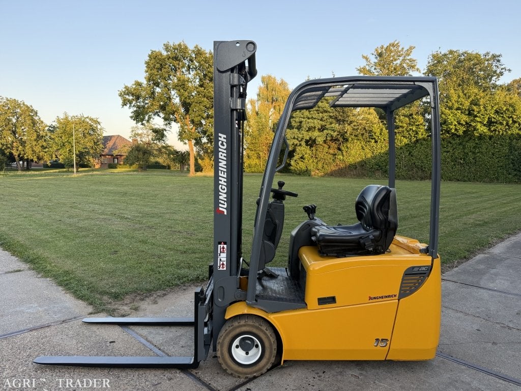 Jungheinrich 1500KG elektrisch triplo 5.5M sideshift, Info@vanbeurdenheftrucks.nl, Jungheinrich, Heftruck, Ophalen of Verzenden