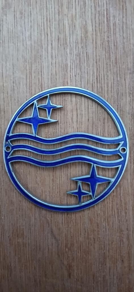 Philips  logo  metaal  45 mm, Ophalen of Verzenden