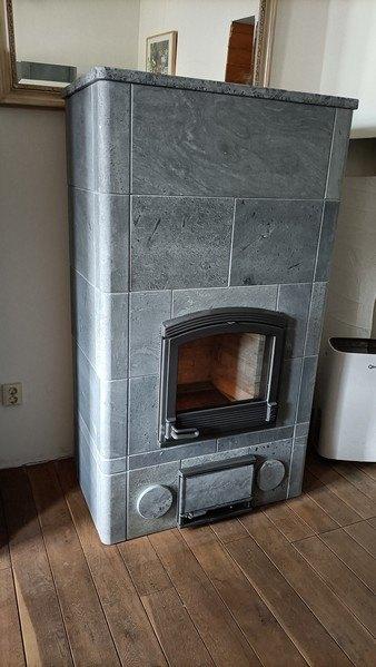 Tulikivi TU 1700 speksteenkachel speksteen kachel, Huis en Inrichting, Ophalen, Gebruikt, Houtkachel, Vrijstaand