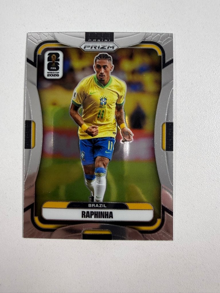 85 Raphinha Prizm World Cup 2026, Verzamelen, Ophalen of Verzenden, Nieuw, Buitenlandse clubs, Poster, Plaatje of Sticker