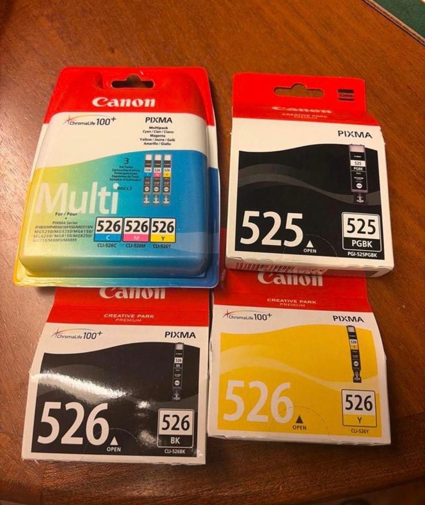 Canon Pixma Printer Inkt Cartridges - Gloednieuw, Ophalen of Verzenden, Nieuw, Cartridge