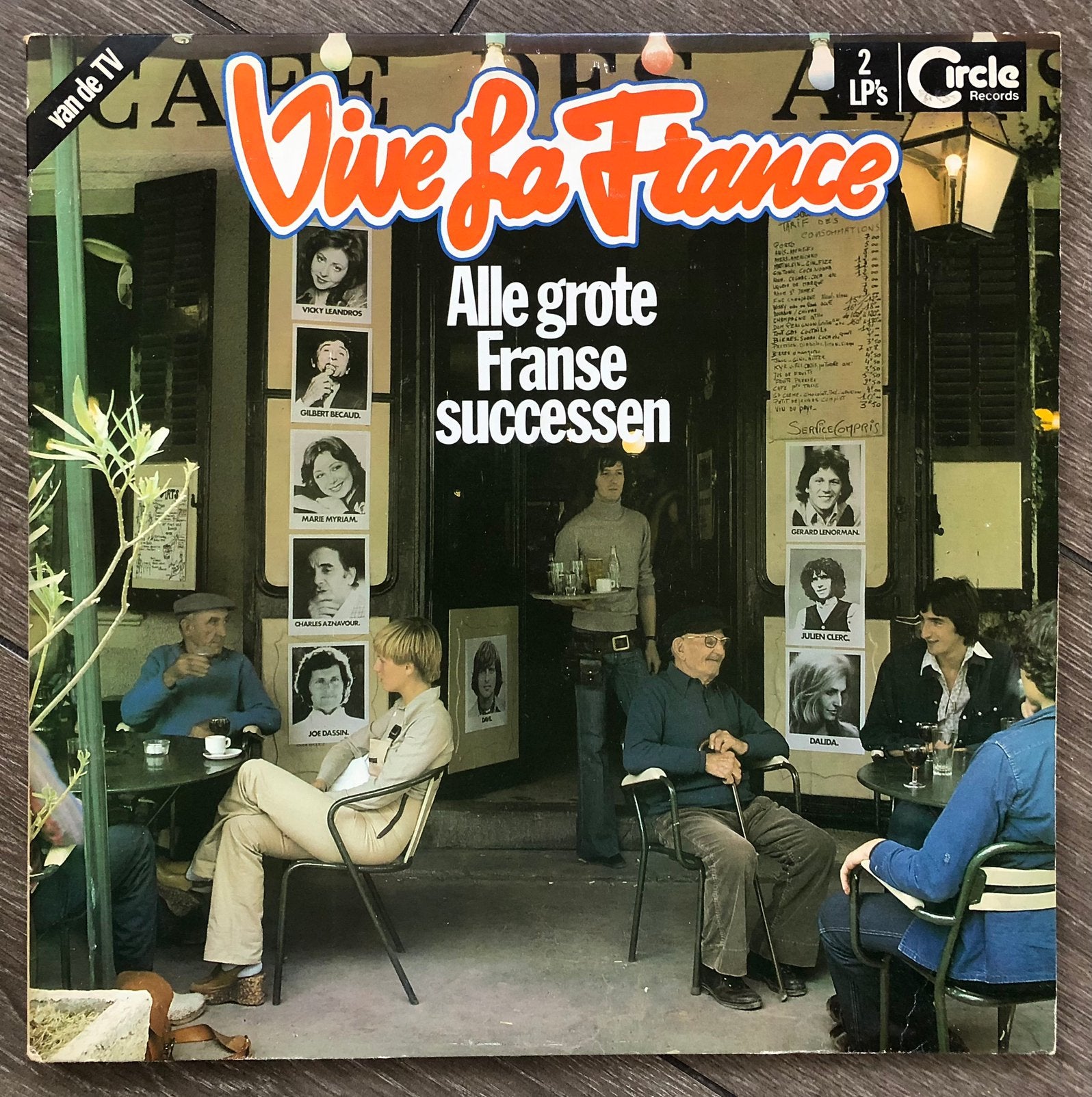 2-LP VIVE LA FRANCE - alle grote Franse successen, Gebruikt, Ophalen of Verzenden, Dubbel-LP, Pop