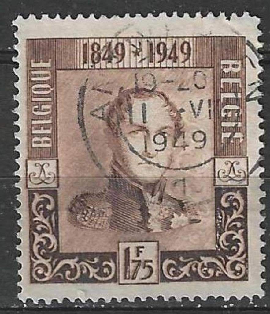 Belgie 1949 - Yvert/OBP 808 - Koning Leopold I (ST), Verzenden, Gestempeld, Koninklijk huis
