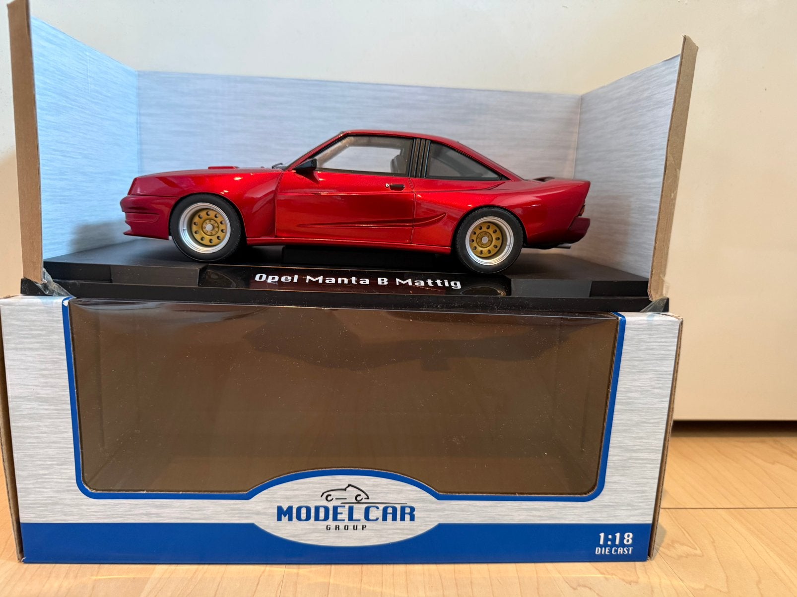Opel Manta. Mattig., Ophalen of Verzenden, Nieuw, Auto, Overige merken
