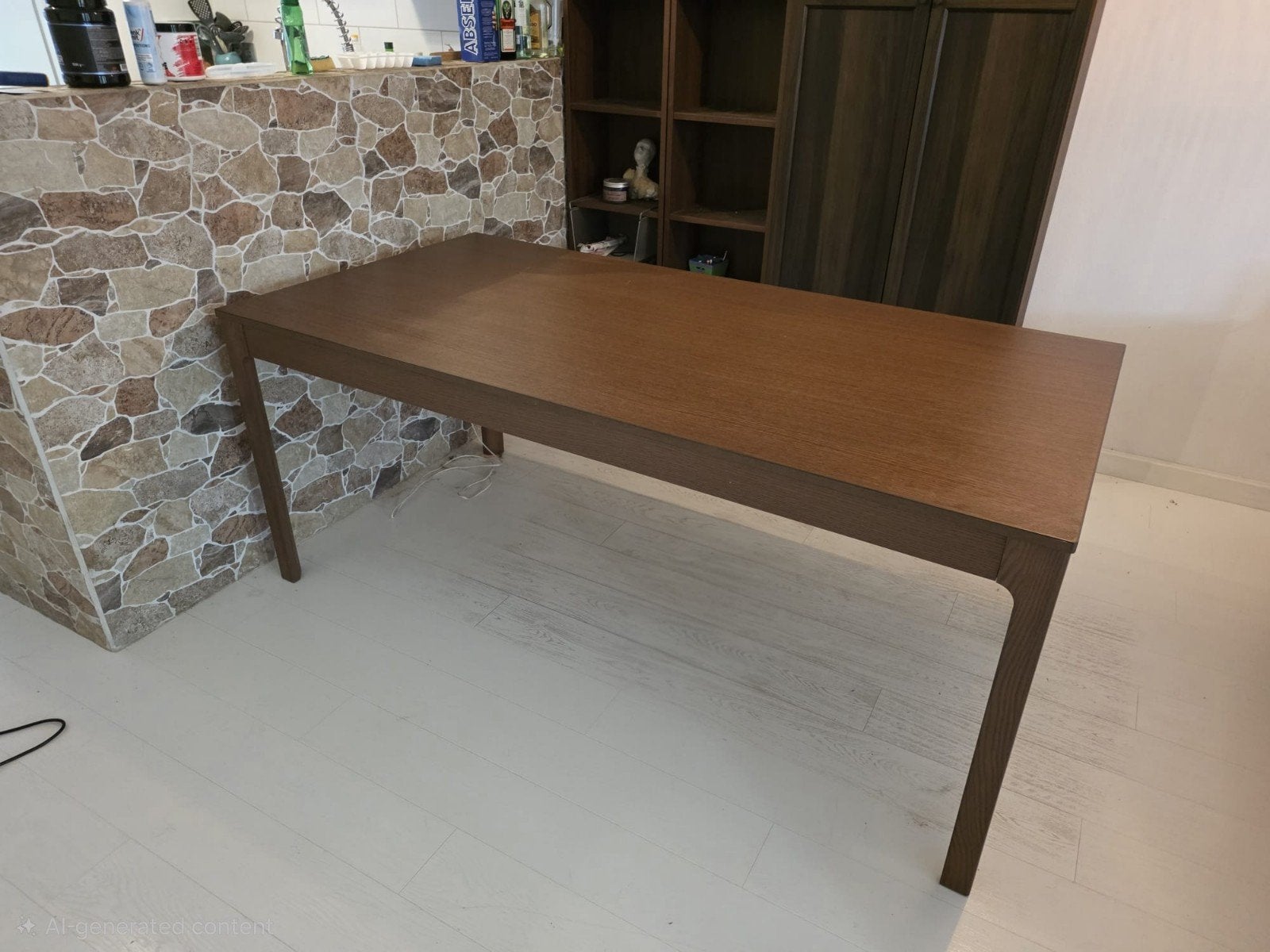 Uitschuifbare eettafel voor 8 personen - Goede staat, Ophalen, Gebruikt, 50 tot 100 cm, Vijf personen of meer