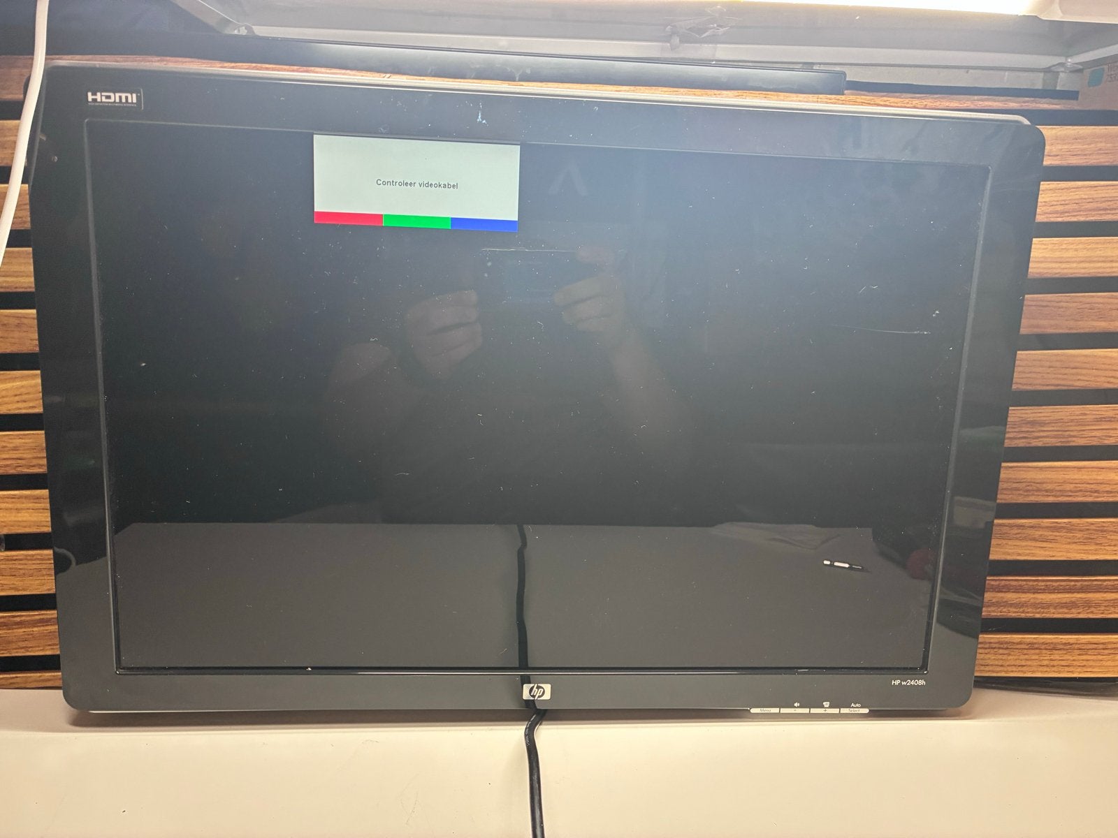 HP Monitor - 24 inch LCD-kleurenmonitor, Computers en Software, Full HD, Ophalen of Verzenden, Ingebouwde speakers, 60 Hz of minder