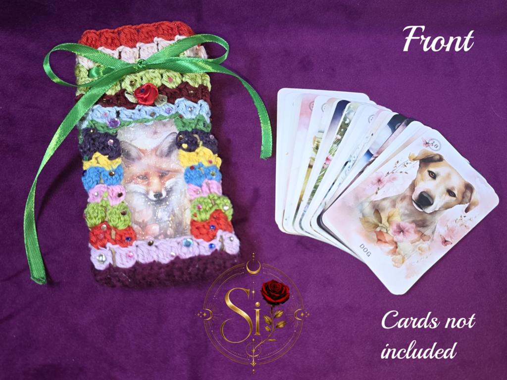 Gehaakt Zakje Handgemaakt voor Lenormand, Ophalen of Verzenden, Nieuw
