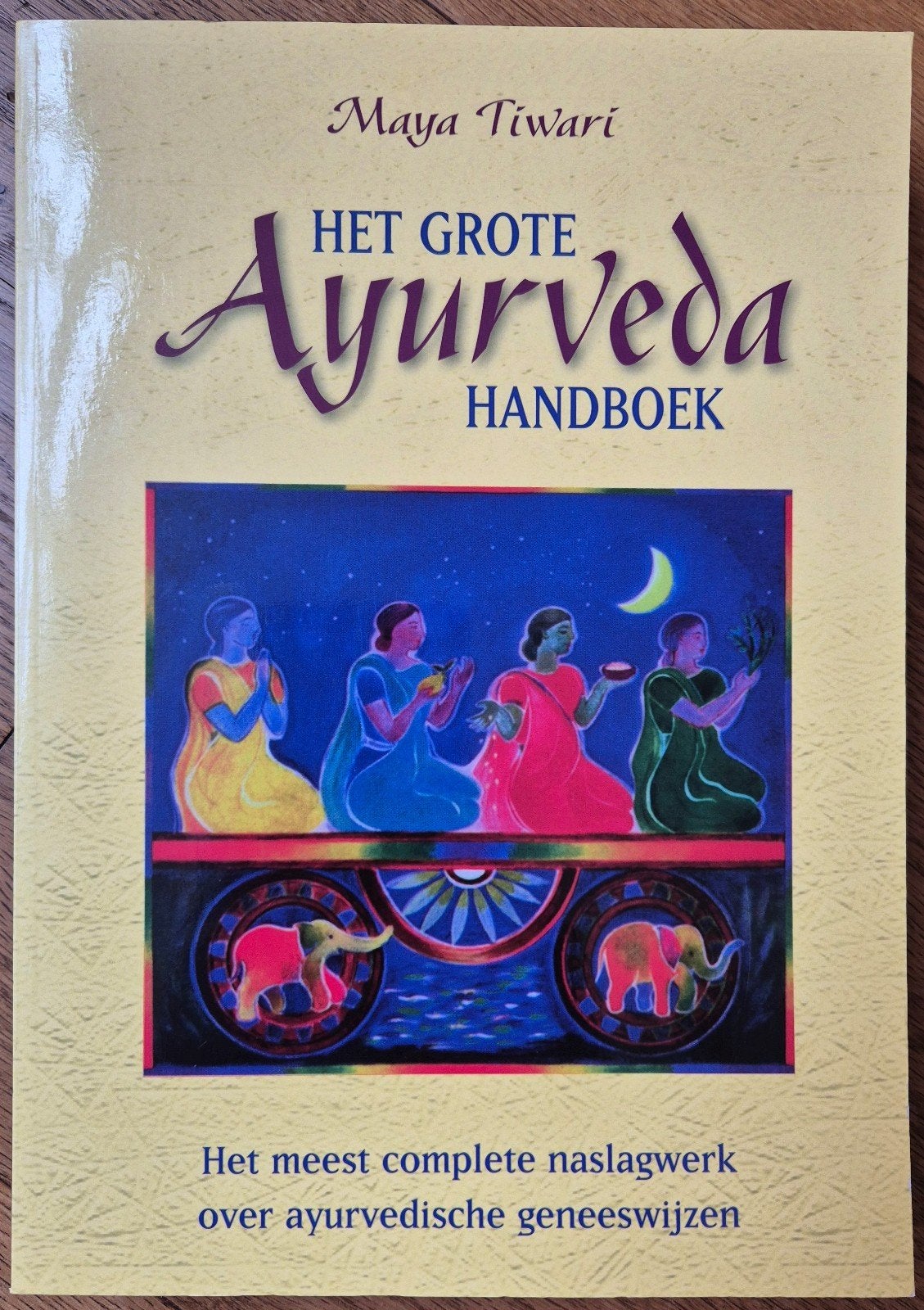 Maya Tiwari - Het Grote Ayurveda Handboek, Ophalen of Verzenden, Zo goed als nieuw, Instructieboek, Overige onderwerpen