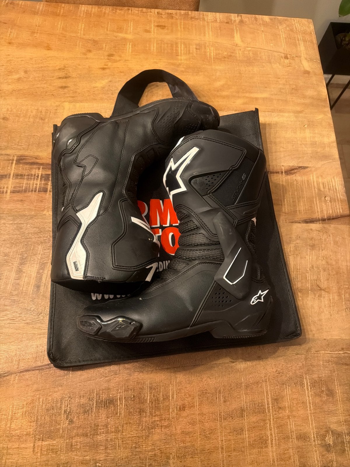 Alpinestars SMX-6 V3 Laarzen - Zo goed als nieuw, Motoren, Ophalen of Verzenden, Tweedehands, Laarzen