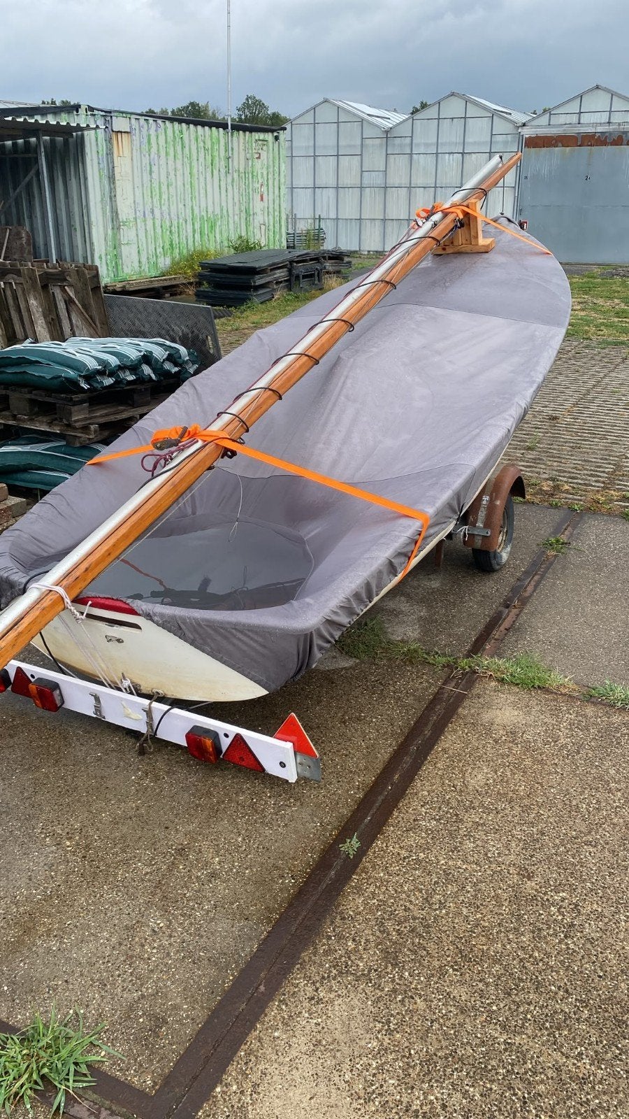 stern zeilboot, Ophalen, Gebruikt, Minder dan 15 m²