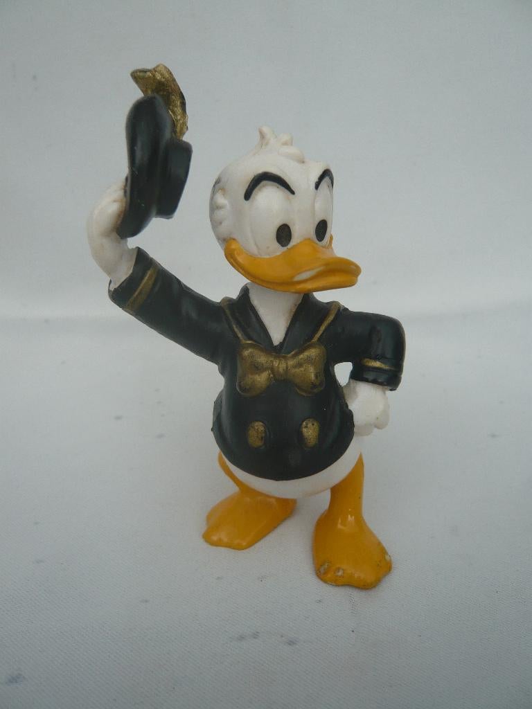 Vintage Donald Duck poppetje, Verzamelen, Ophalen of Verzenden, Donald Duck, Gebruikt, Beeldje of Figuurtje