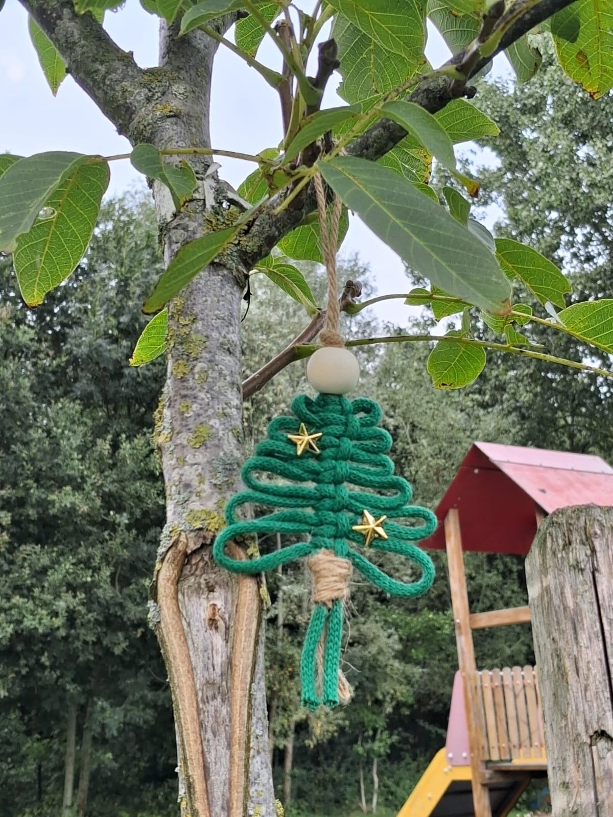 Handgemaakte Macramé Kerstboomhangers (Nieuw), Ophalen of Verzenden, Nieuw