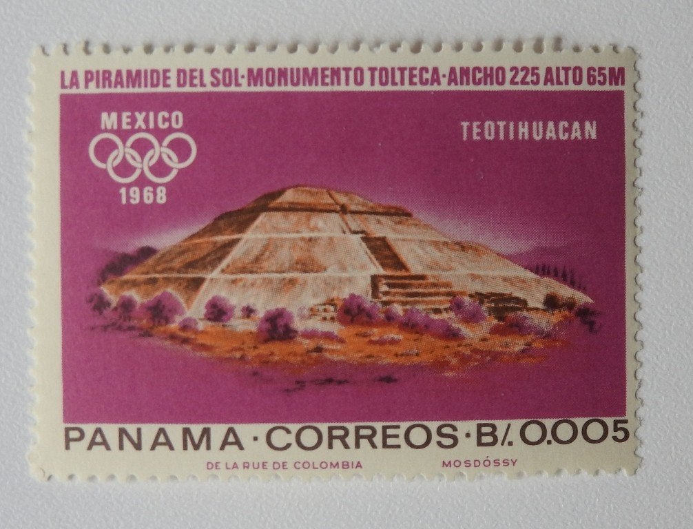Postzegel Panama 1968, Verzenden, Postfris, Noord-Amerika