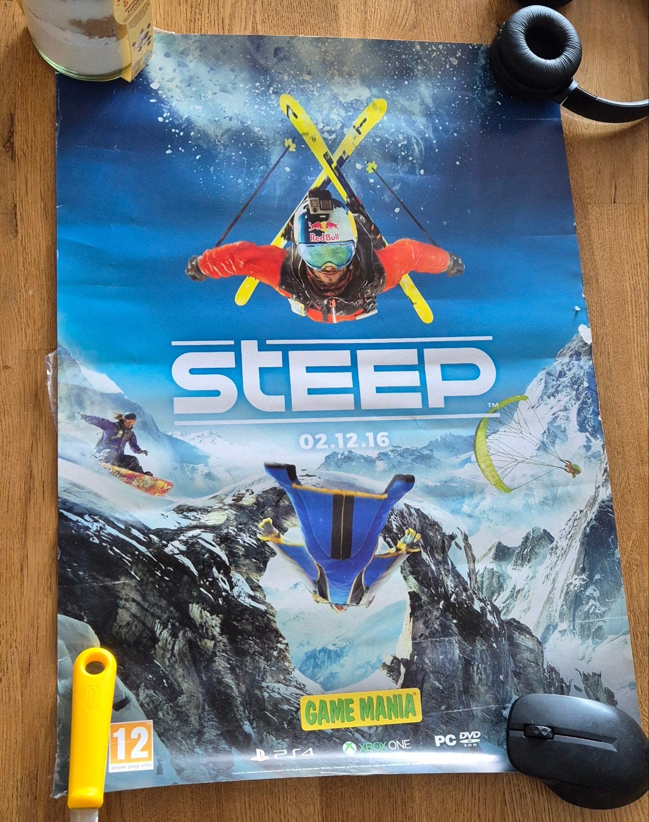 STEEP Poster, Rechthoekig Staand, Ophalen of Verzenden, Zo goed als nieuw, A1 t/m A3