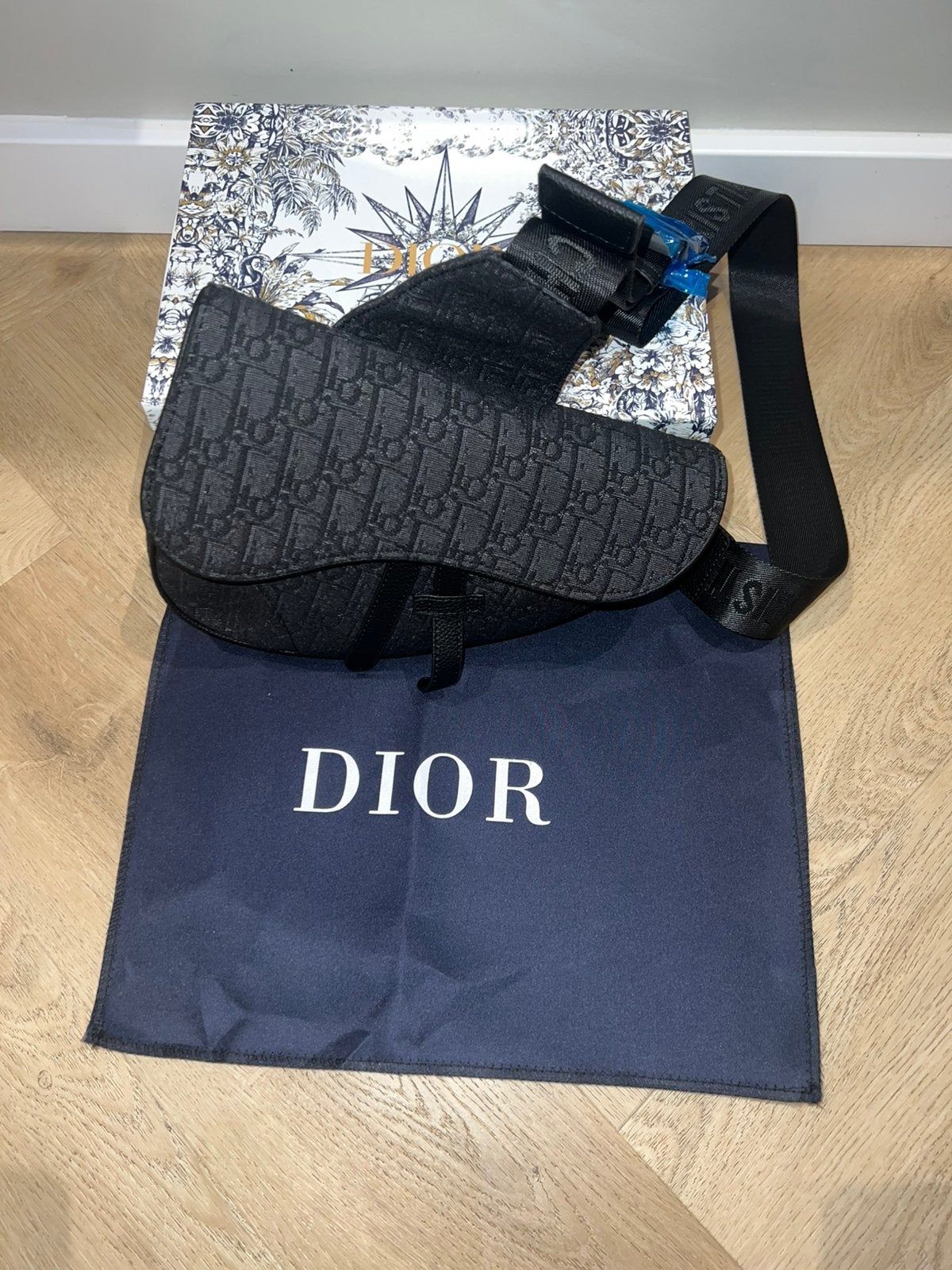 Dior saddle bag heren, Overige merken, Ophalen of Verzenden, Zo goed als nieuw, Rug