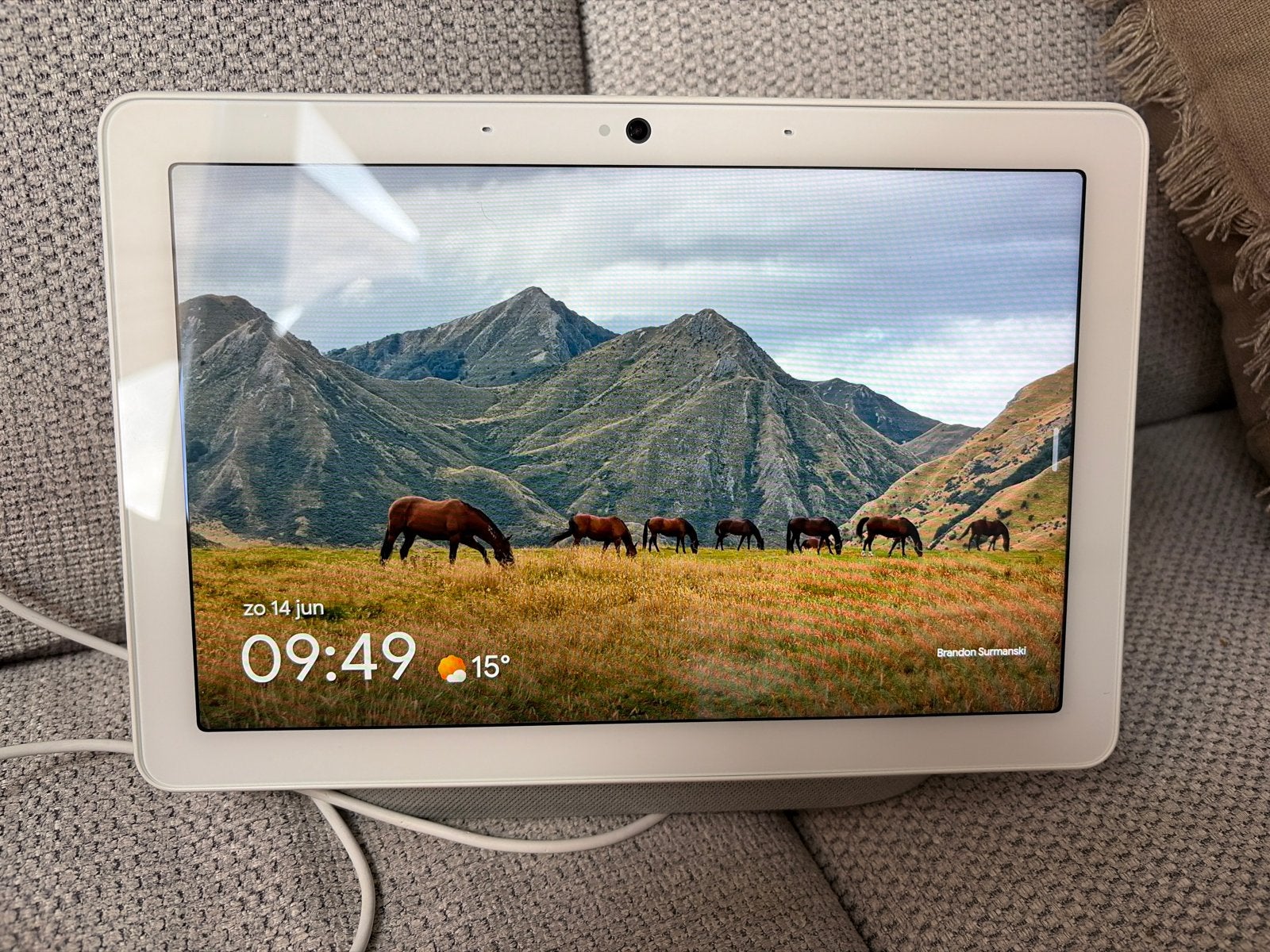 Google Nest Hub (2e generatie) - Smart Display, Ophalen of Verzenden, Zo goed als nieuw