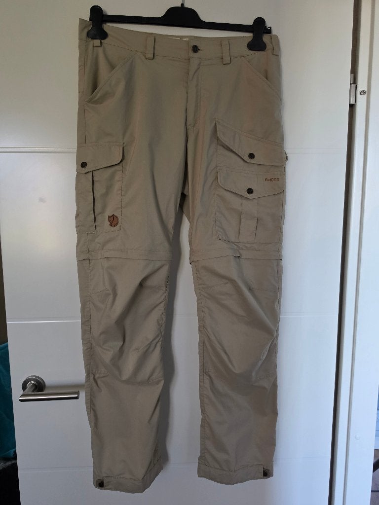 Fjällräven Vidda Pro Lite Zip-Off MT50-regular Fossil, Kleding | Heren, Maat 48/50 (M), Beige, Ophalen of Verzenden, Zo goed als nieuw