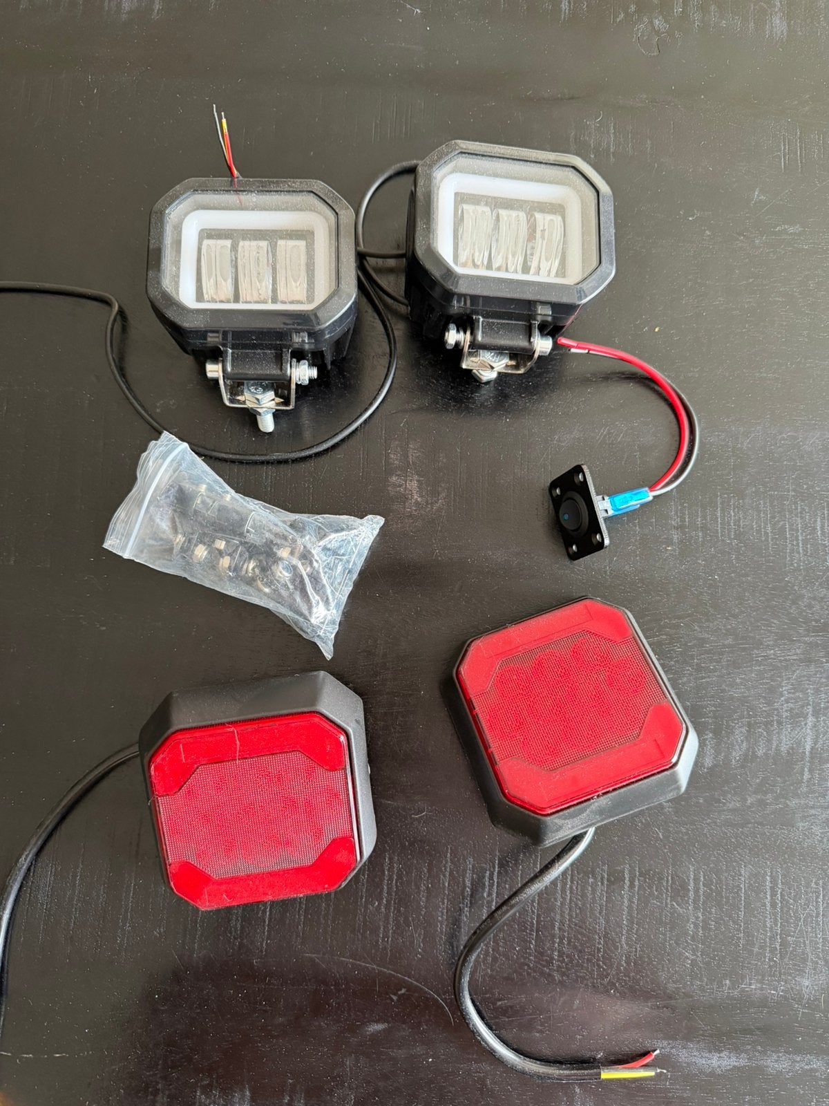 Complete LED verlichtingsset, Ophalen of Verzenden, Zo goed als nieuw, Minder dan 50 watt