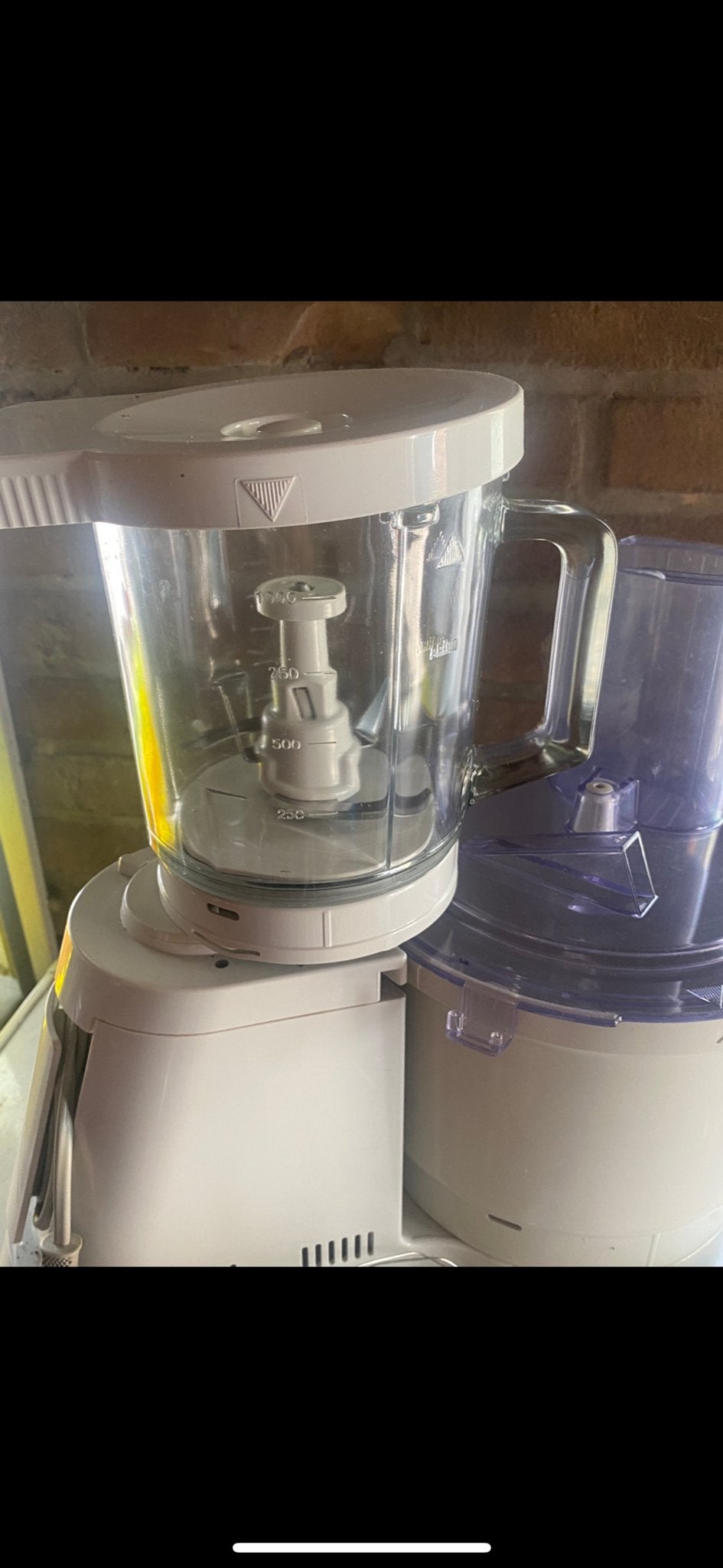 Braun Keukenmachine - Compleet met accessoires, Witgoed en Apparatuur, 1 tot 2 liter, Ophalen, Gebruikt, 3 snelheden of meer