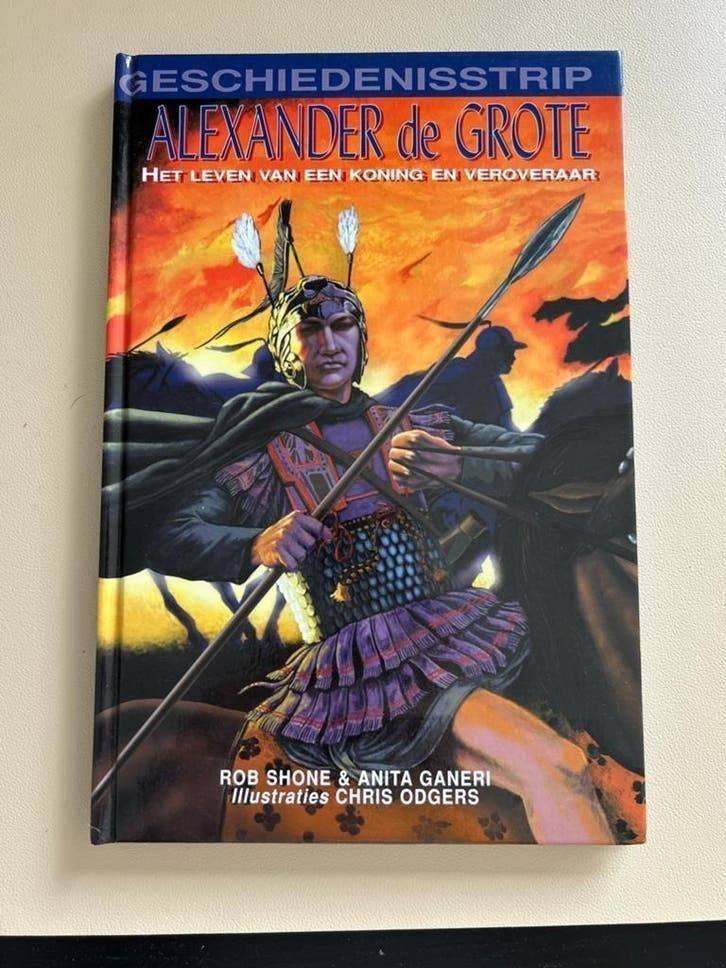 Geschiedenisstrip: Alexander de Grote, Eén stripboek, Ophalen of Verzenden, Zo goed als nieuw