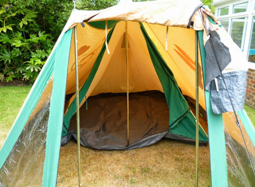 Freetime Bari 6 persoons tent, Caravans en Kamperen, Tenten, Ophalen, Gebruikt, Tot en met 6