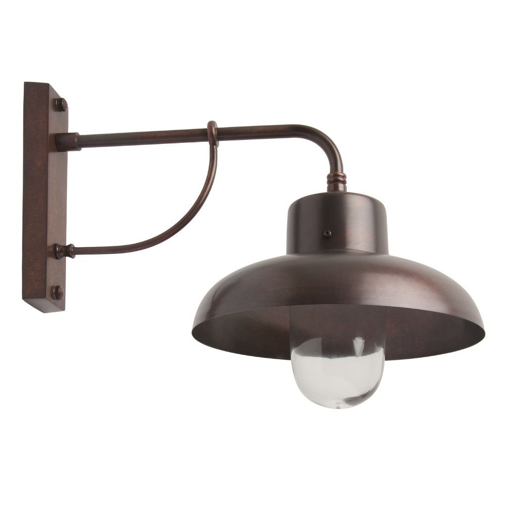 buitenlamp Macon brons stallamp showmodel, Ophalen, Wandlamp, Led, 50 tot 250 watt