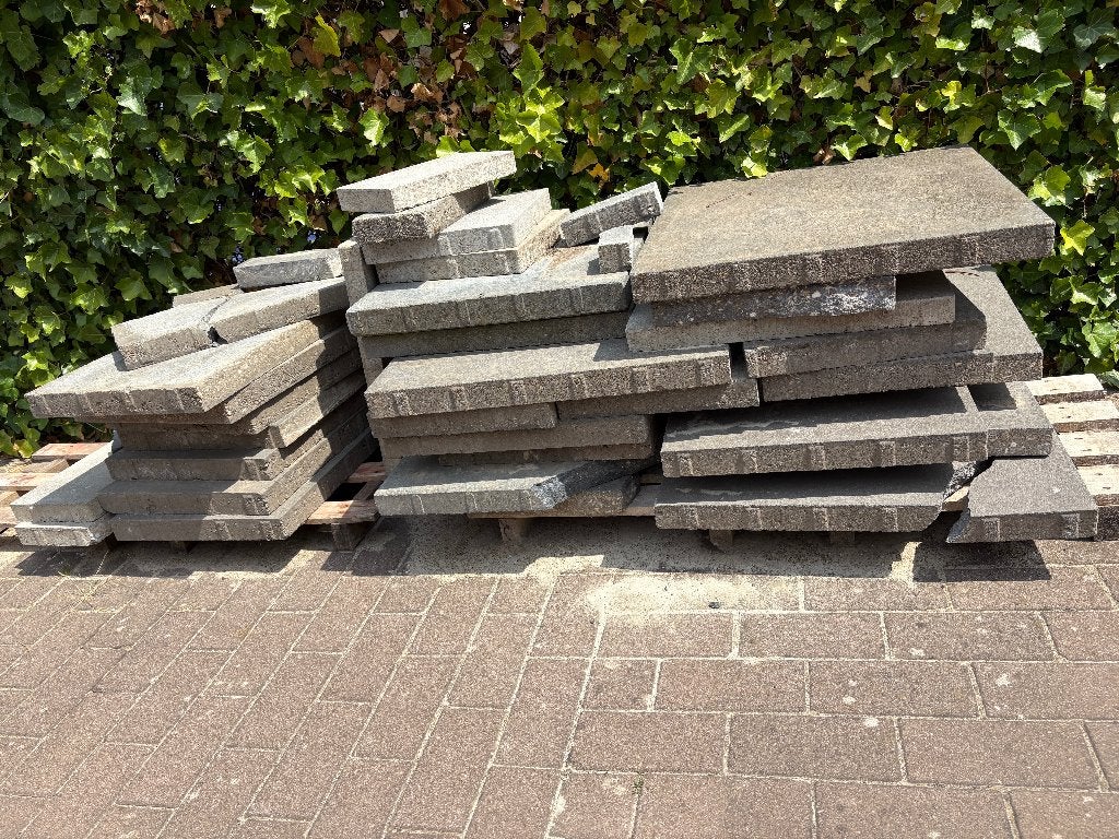 Tegels, Ophalen, Gebruikt, Minder dan 5 m², Beton