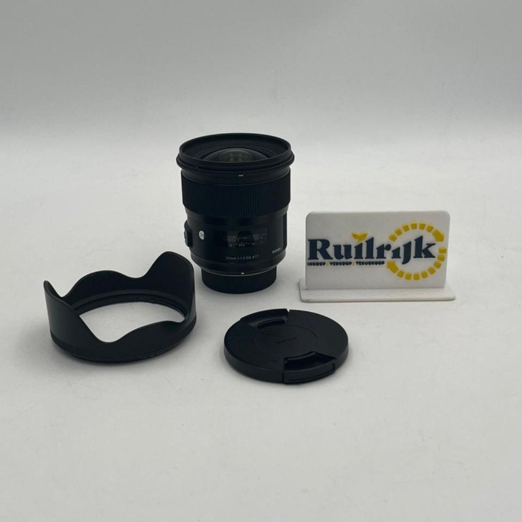 Sigma 24mm F1.4 DG Art Nikon lens - Nette staat, Ruilrijk, Zo goed als nieuw, Info@ruilrijk.nl, Neerstraat 60, 6041 KD Roermond