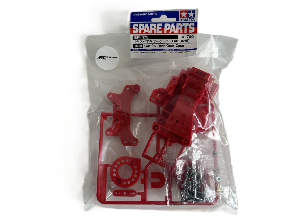 Tamiya 50478 RC TA-01 TA-02 Rear Gear Case T50478, Ophalen of Verzenden, Nieuw, Overige schalen, Onderdeel
