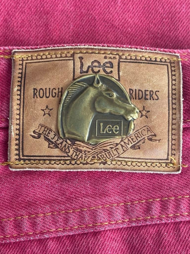 Lee Purple Star Rough Riders Jeans Rood 30x29, Ophalen of Verzenden, Gedragen, Overige kleuren, W32 (confectie 46) of kleiner