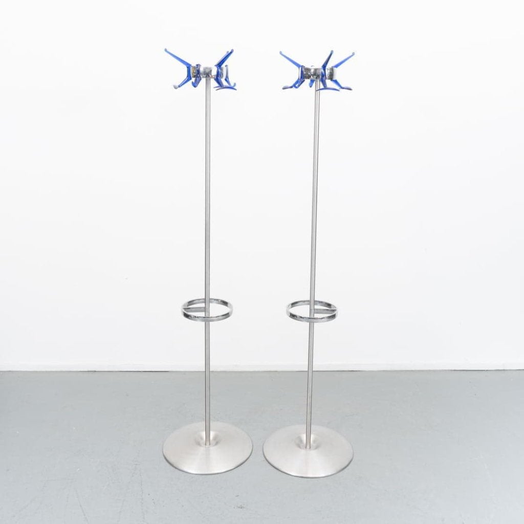 Kartell Kapstok Blauw Metaal, Huis en Inrichting, Woonaccessoires | Kapstokken, Niet ingevuld, Gebruikt, Niet ingevuld, Niet ingevuld