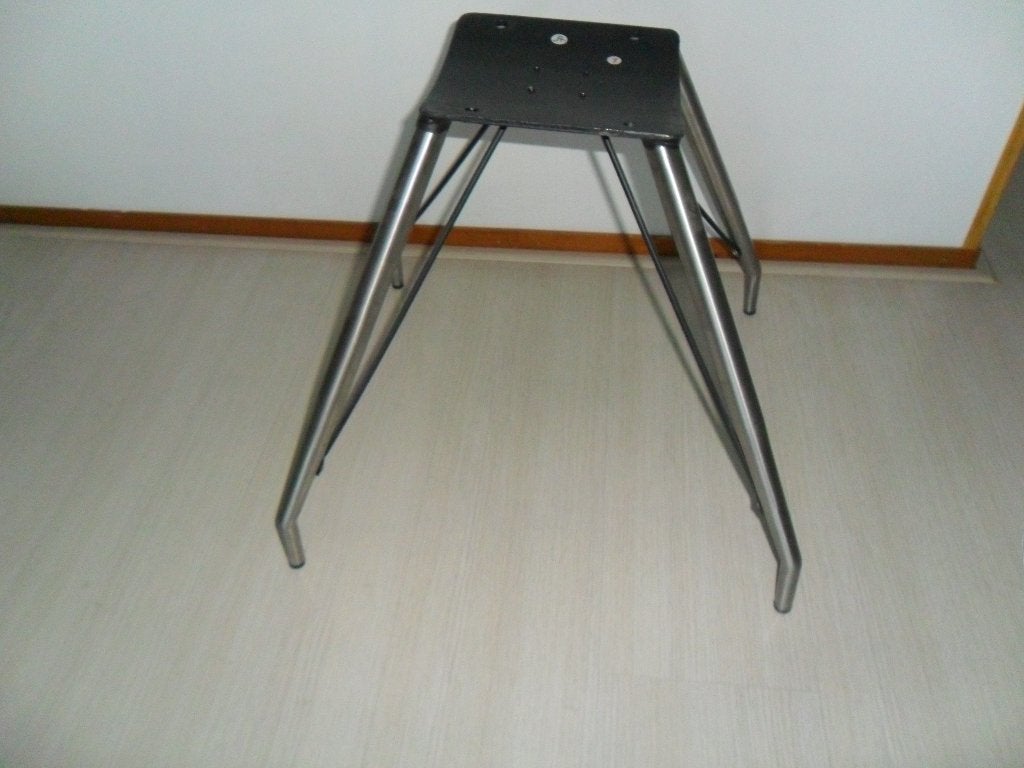 stoelonderstel, Huis en Inrichting, Stoelen, Ophalen, Zo goed als nieuw, Metaal, Vier