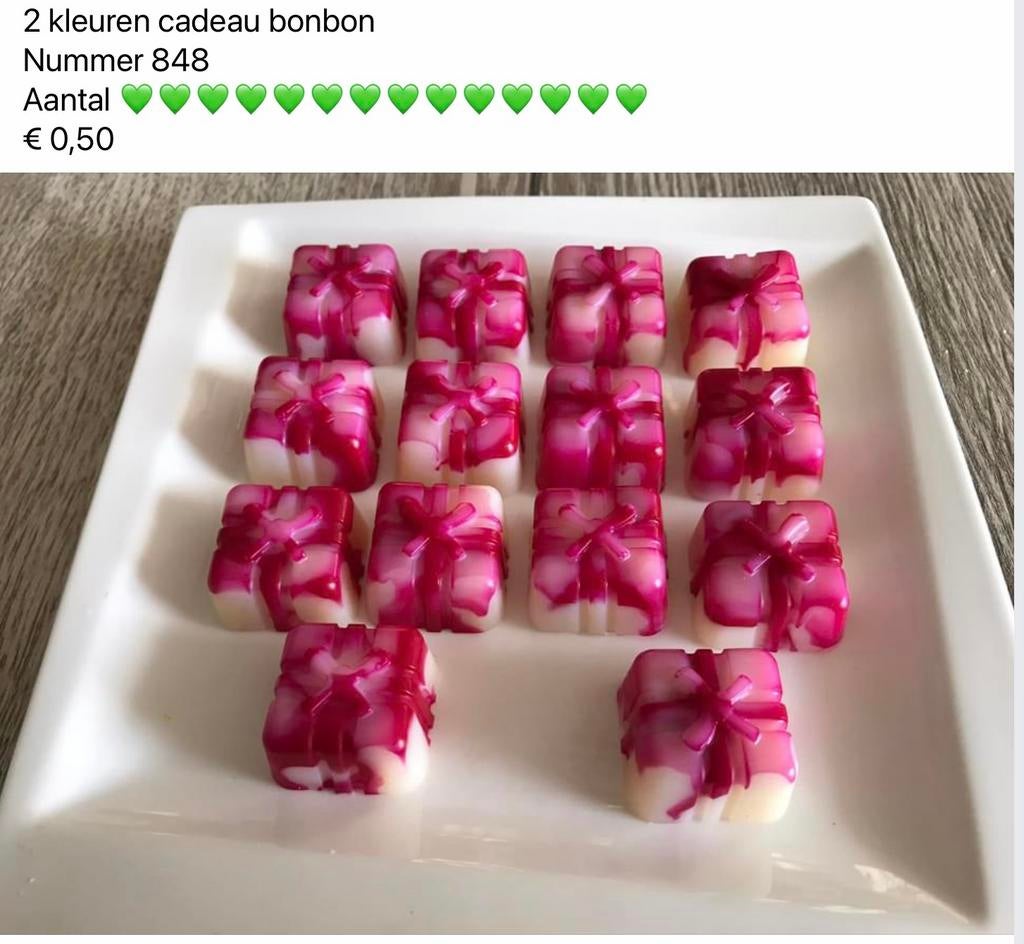 Div decoratie nep kleuren bonbon bonbonas DEEL 2, Huis en Inrichting, Ophalen, Nieuw
