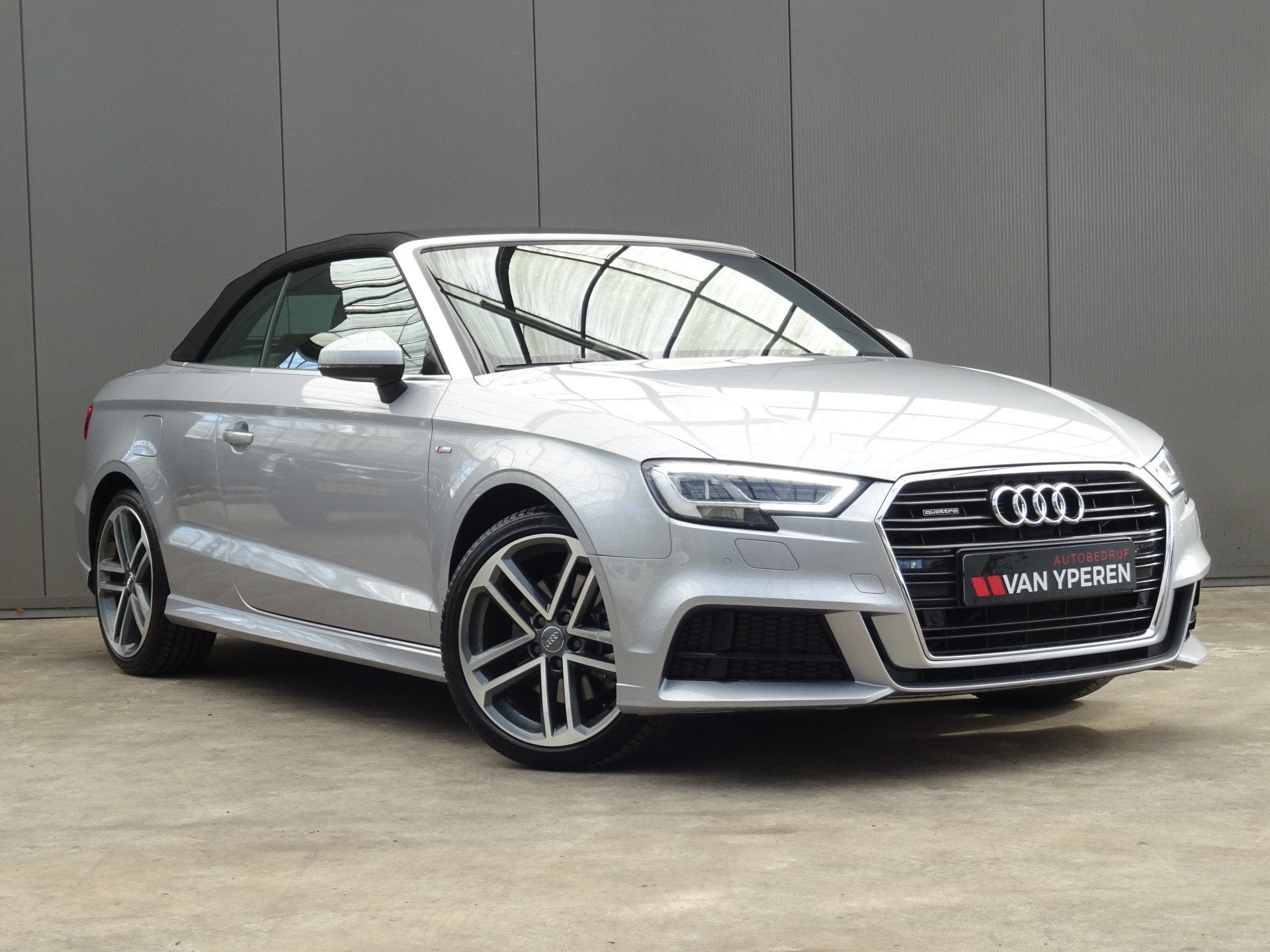 Audi A3 Cabriolet 2.0 TFSI Sport 191 PK Quattro S Line * LEE, Auto's, Audi, Gebruikt, 4 stoelen, Leder, Automatische klimaatregeling